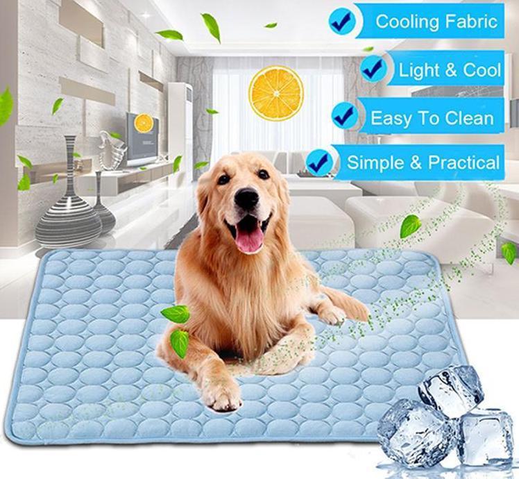 Keep Your Pets Cool This Summer with Our Ice Silk Cold Nest Pad!